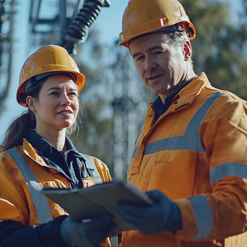 Field testing with evaluator