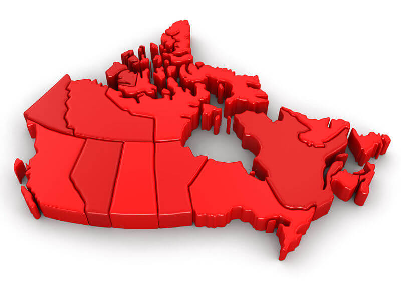 Map of Canada