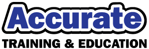 Accurate Training & Education logo