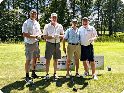 Golf tournament participants
