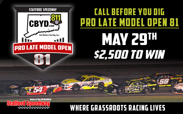 Stafford Pro Late Model Open Race Sponsorship