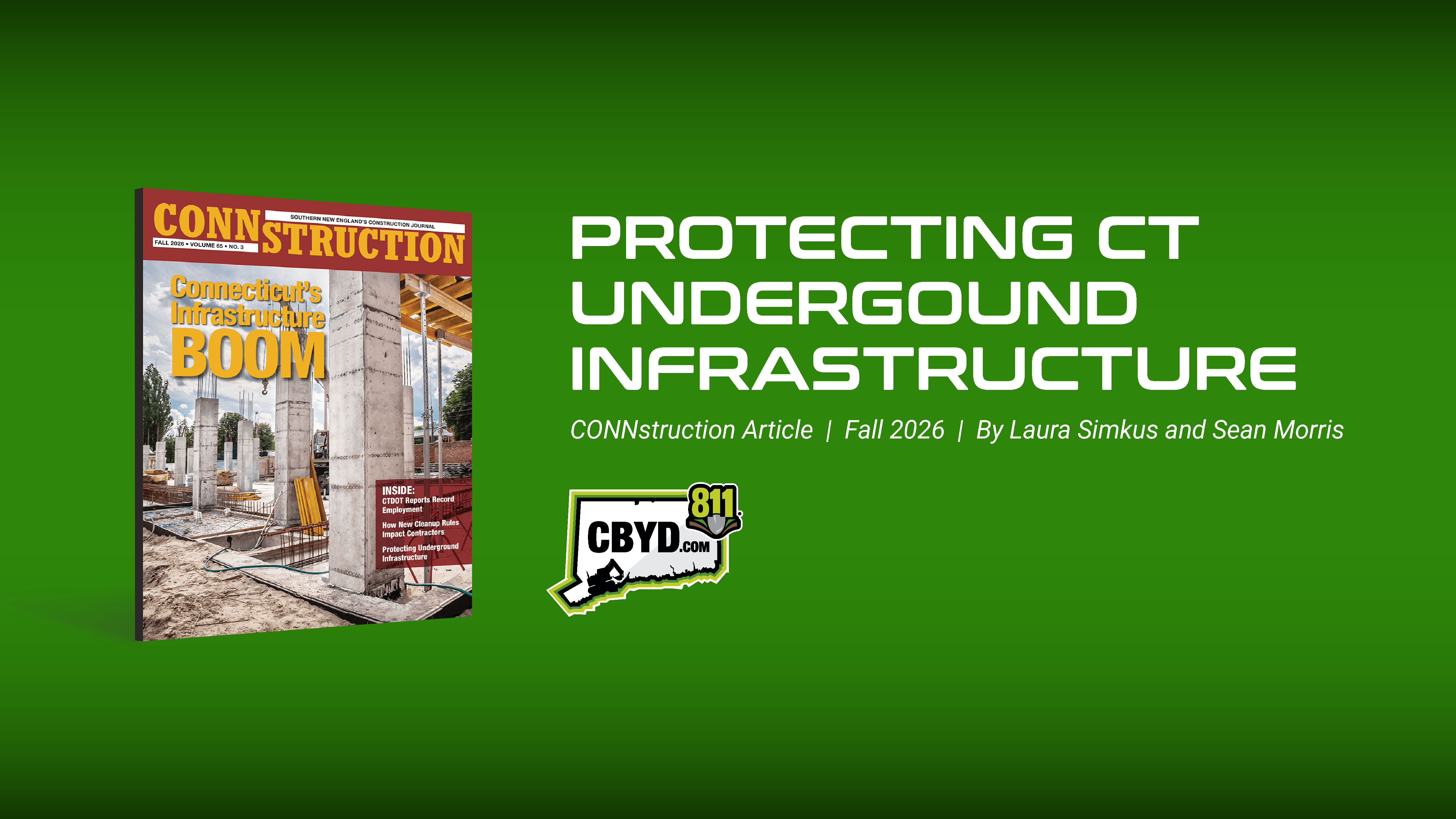 Protecting Connecticut's Underground Infrastructure Magazine Article